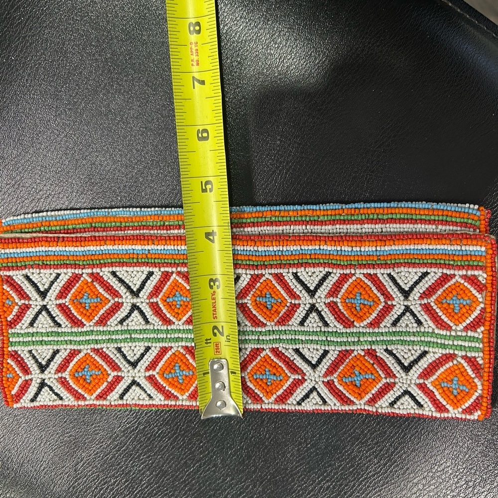 💗Aldo Multicolor Beaded Clutch - Picture 6 of 6